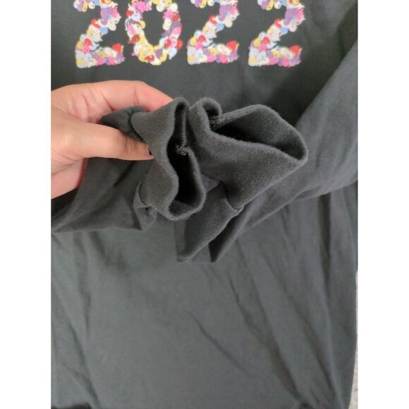 TAYLOR SWIFT Long Sleeve Top Women SZ M I'm Feeling 2022 Balloon Black Midnights - Picture 6 of 7